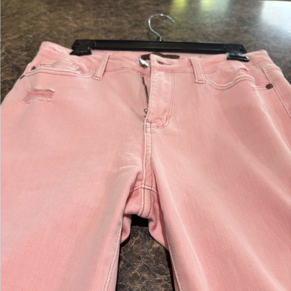 Judy Blue High Rise Pink Jeans